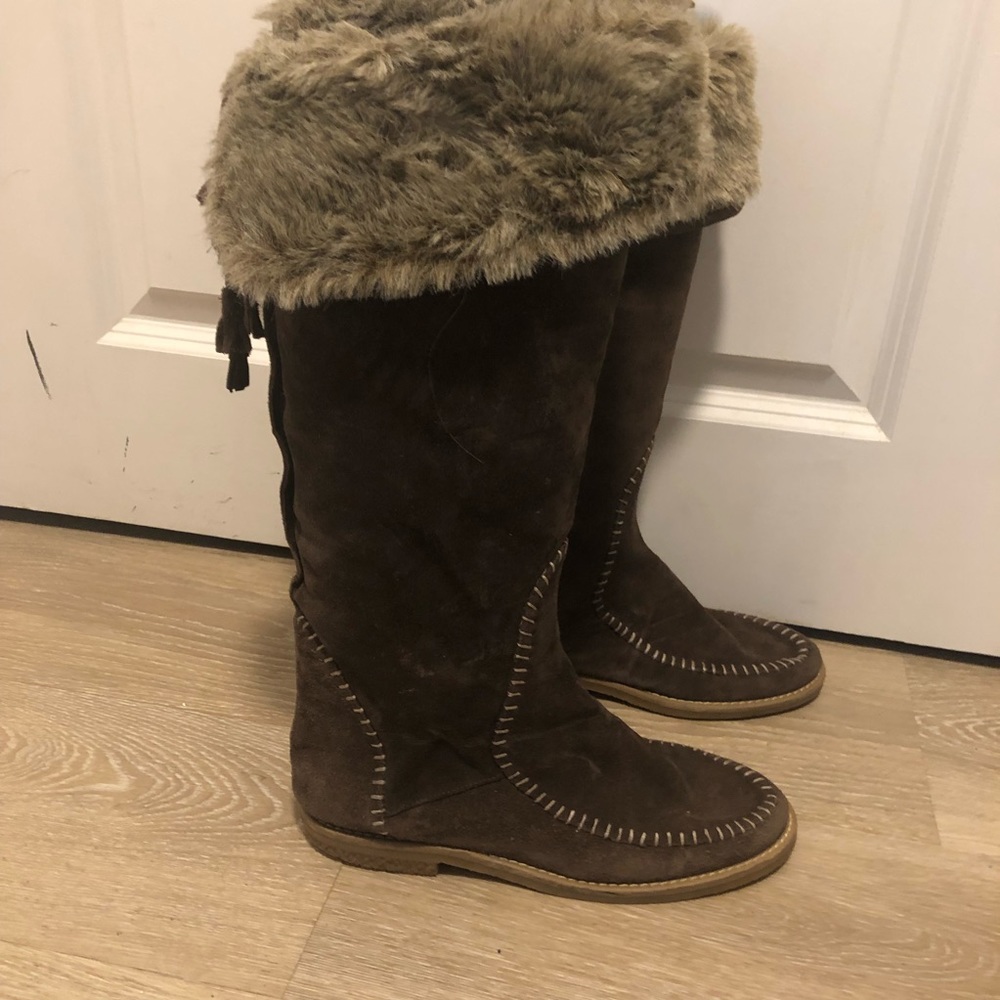 Jack Rogers ladies leather boots size 9.5
